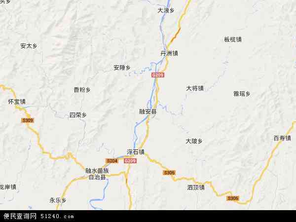 融安最新地图解读，价值及其影响力分析